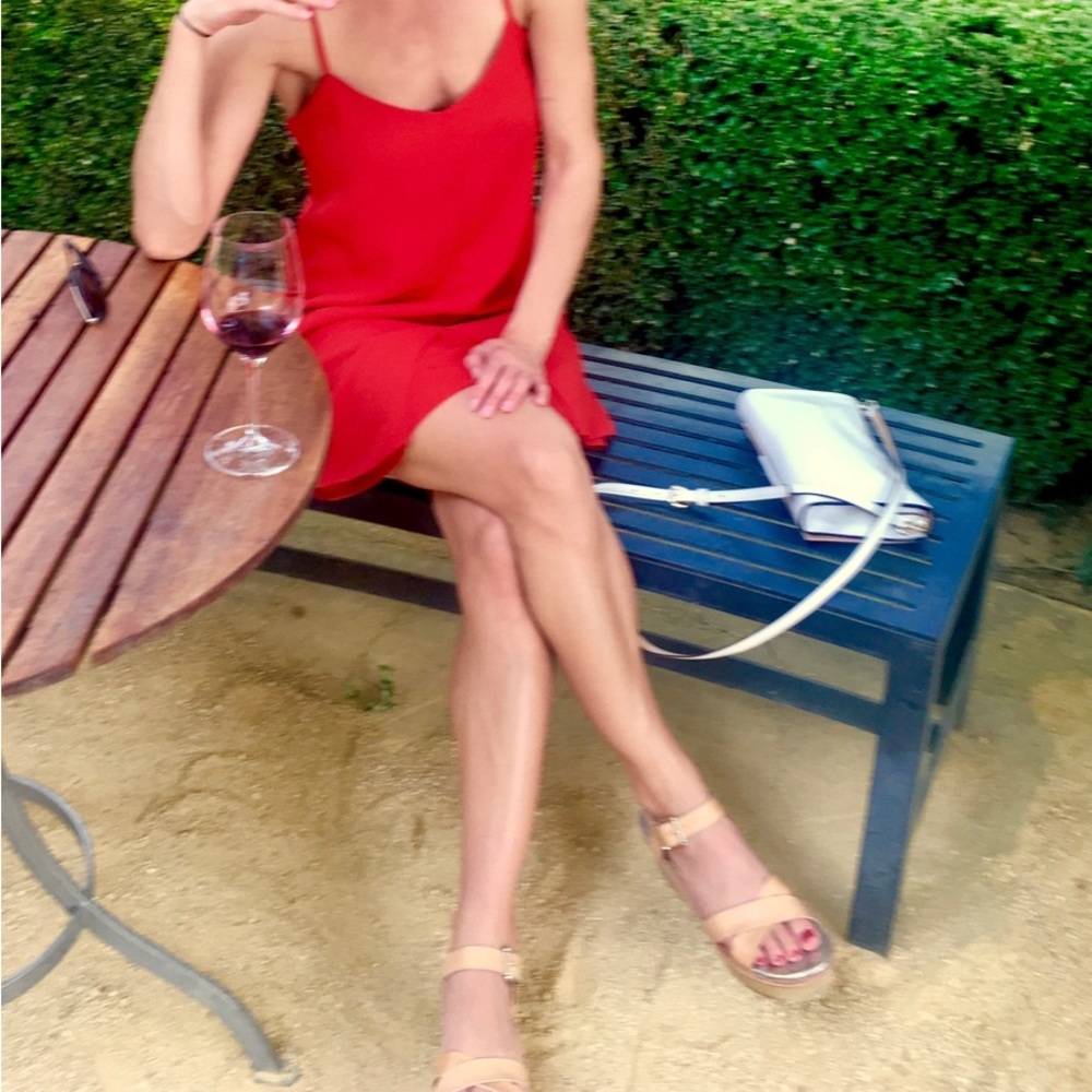 Topshop Red Dress